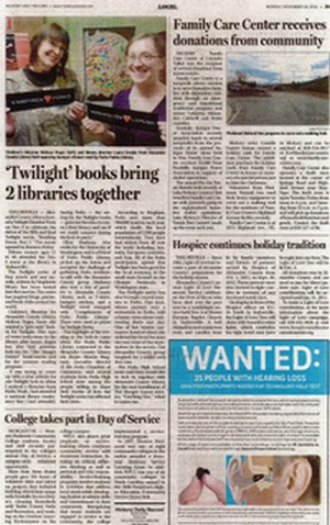 Hickory Daily Record Article