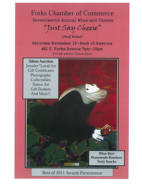 2011 wine and cheese poster