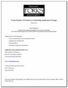 Scholarship Application
