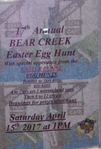 17th Annual Bear Creek Easter Egg Hunt @ Bear Creek Motel | Beaver | Washington | United States