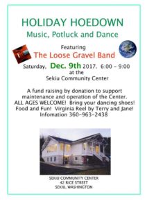 Holiday Hoedown @ Sekiu Community Center | Sekiu | Washington | United States