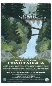 New Old Time Chautauqua 2016 Washington Parks Tour @ Bogachiel State Park