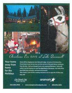 Christmas Eve with Santa @ Lake Quinault Lodge | Quinault | Washington | United States