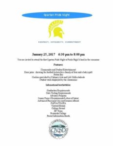 Spartan Pride Night @ Forks High School Commons | Forks | Washington | United States