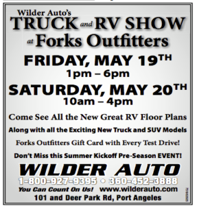 Wilder Auto's Truck and RV Show @ Forks Outfitters | Forks | Washington | United States