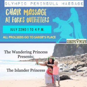 Get a Message and Meet a Princess @ Forks Outfitters Parking lot | Forks | Washington | United States