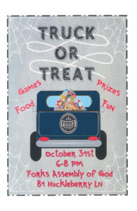 TRUCK OR TREAT @ Forks Assembly of God | Forks | Washington | United States