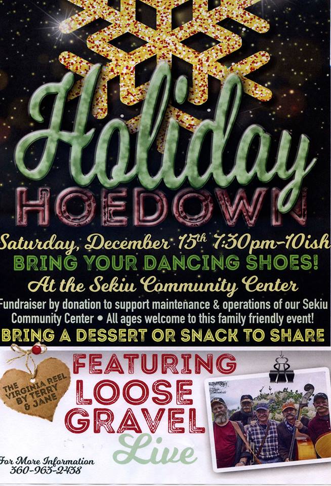 Holiday Hoedown @ Sekiu Community Center | Sekiu | Washington | United States