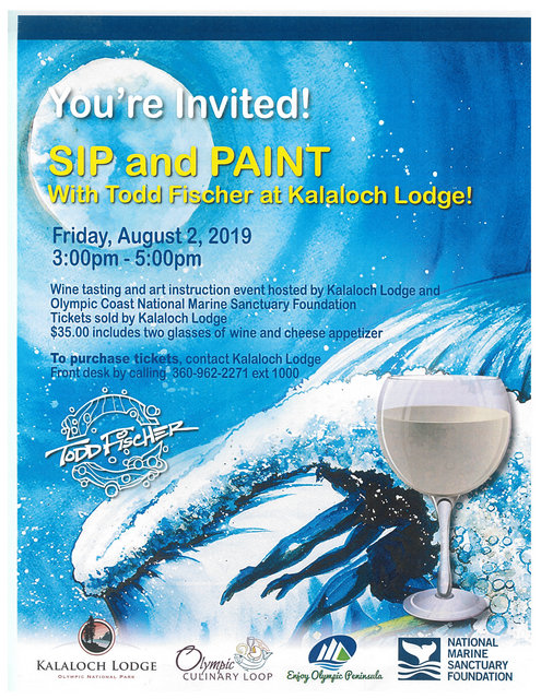 Sip and Paint: Kalaloch Lodge @ Kalaloch Lodge | Forks | Washington | United States