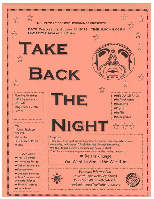 Take Back The Night @ La Push WA