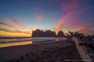 beach sunset